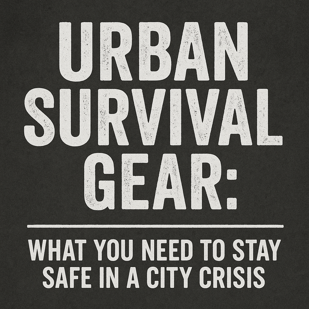 Urban Survival Gear: What You Need to Stay Safe in a City Crisis