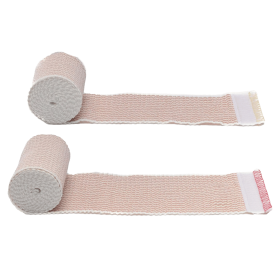 Elastic Bandage with Self-Closure 2-Pack (Color: Sand, size: 2")